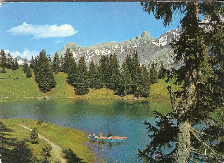 Postcards: LAGO RETAUD, COL DU PILLON (SUIZA) - PHOTO VILLIGER N&ordm; 30 - CIRCULADA