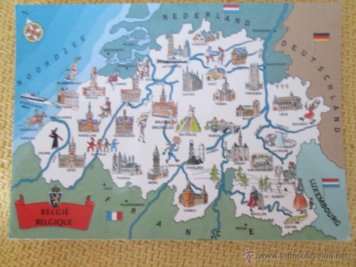 Postales: UN BONJOUR DE BELGIQUE