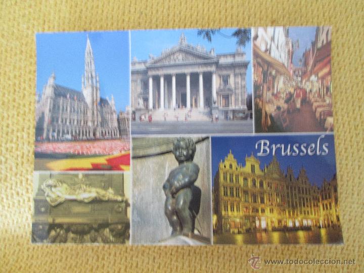 Postales: UN BONJOUR DE BRUXELLES