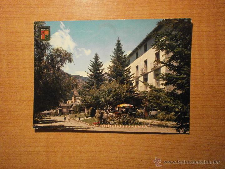 Postcards: POSTAL VALLS D&acute;ANDORRA ORDINO HOTEL COMA VISTA PARCIAL DEL PARC SIN CIRCULAR