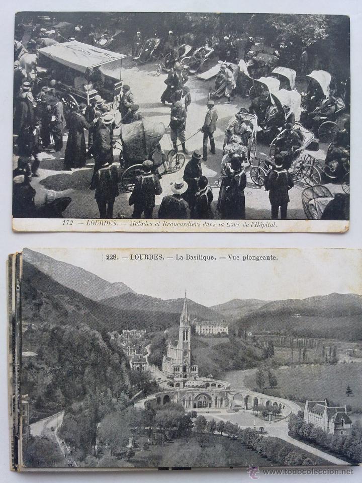 Postkarten: 12 POSTALES LOURDES