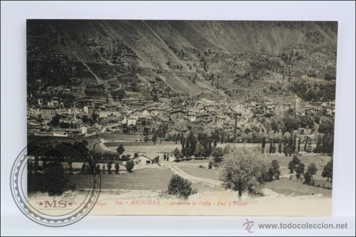 Postales: Antigua Postal 24. Andorra. Andorra la Vella. Puy y Puyal - Ed. La Maravilla - Sin Circular