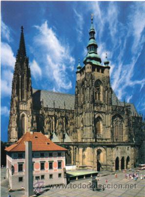 Postales: PRAGA - CATEDRAL DE SAN VITO - Foto 1