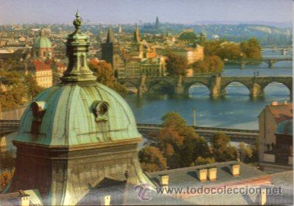 Postales: PRAGA - LOS PUENTES DE PRAGA - Foto 1