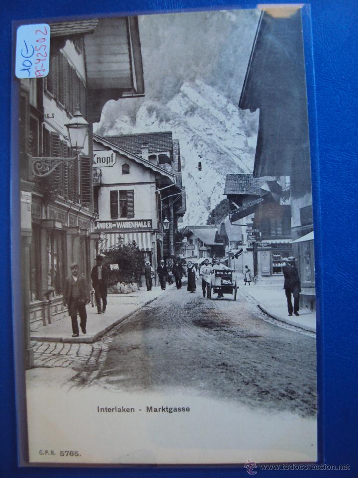 Postales: (PS-42502)POSTAL DE INTERLAKEN - Foto 1