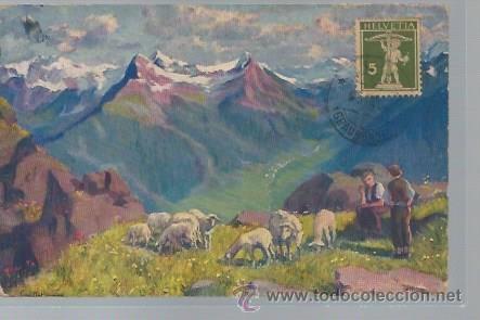 Postkarten: TARJETA POSTAL SUIZA,PONTRESINA CON PIZ MURAIGL Y PIZ LANGUARD