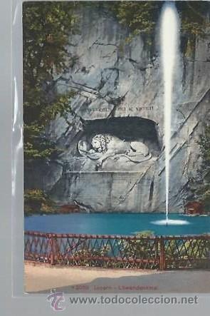 Postkarten: TARJETA POSTAL SUIZA, 2059 LUZERN L&Ouml;WENDENKMAL, EDITION PHOTOGLOB
