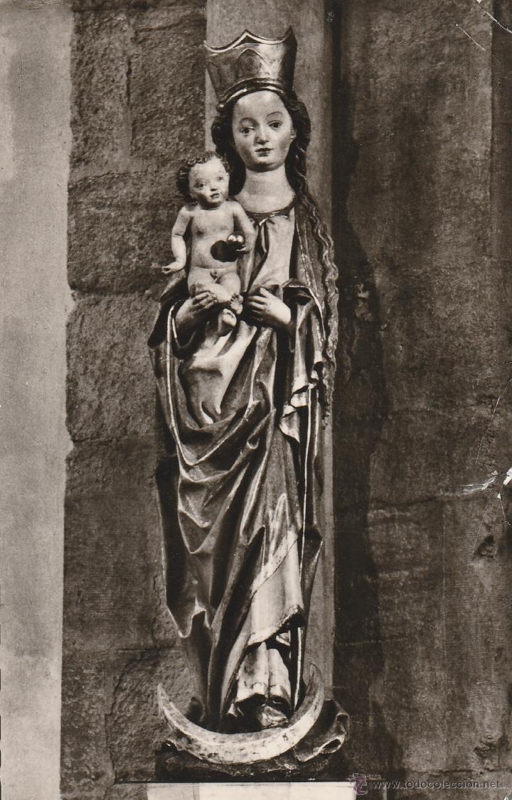 Postales: N&ordm; 16579 POSTAL SP&Auml;TGOTISCHE MADONNA ALEMANIA