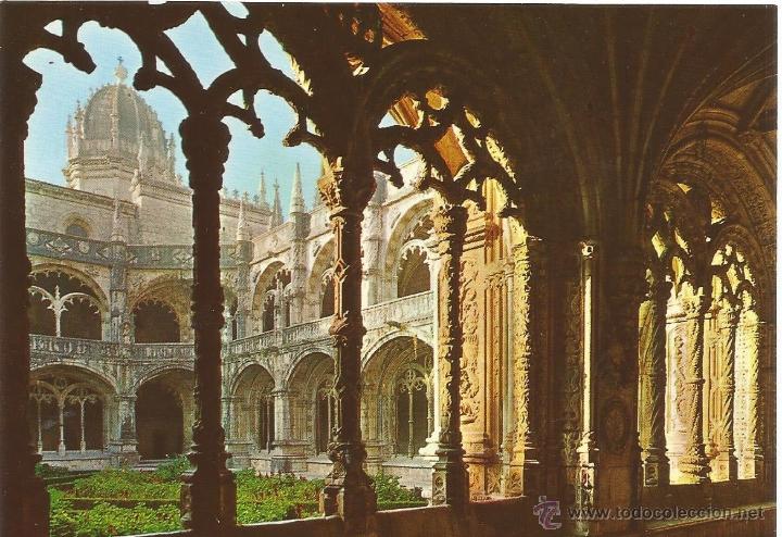 Postales: :::: PN742 - POSTAL - LISBOA - MONASTERIO DE LOS JERONIMOS - SIN CIRCULAR - Foto 1