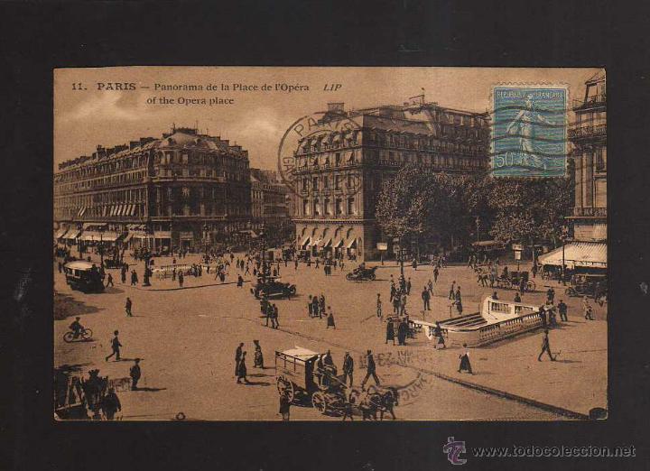 Postales: Antigua postal de Paris. Circulada - Foto 1