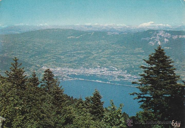 Postkarten: N&ordm; 17354 POSTAL AIX LES BAINS ET LE LAC DU BOURGET FRANCIA