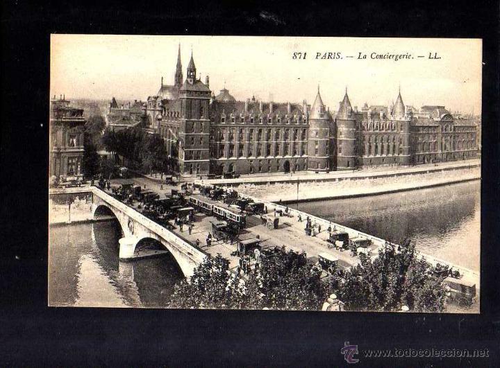 Postales: Antigua postal de Paris. - Foto 1
