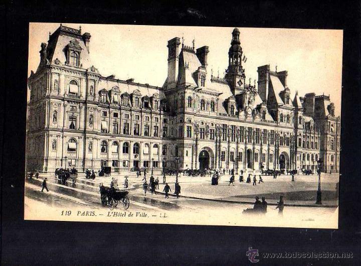 Postales: Antigua postal de Paris. - Foto 1
