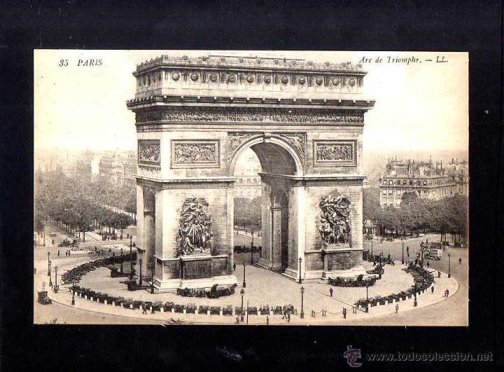 Postales: Antigua postal de Paris. - Foto 1