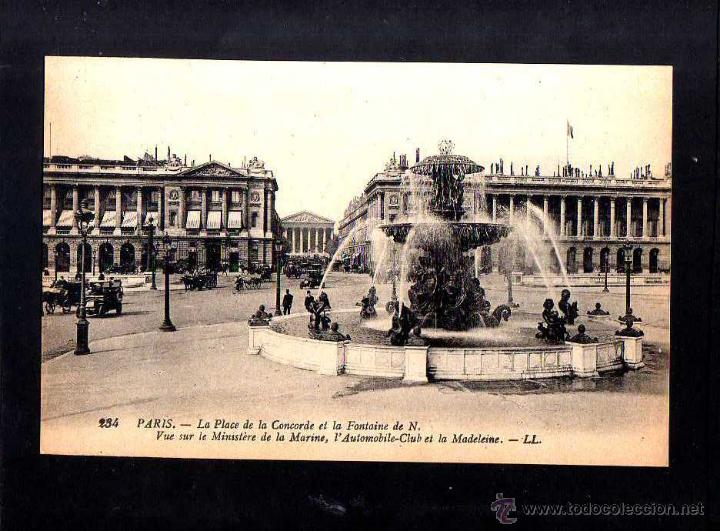 Postales: Antigua postal de Paris. - Foto 1