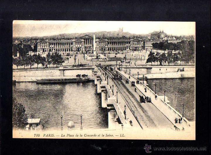 Postales: Antigua postal de Paris. - Foto 1