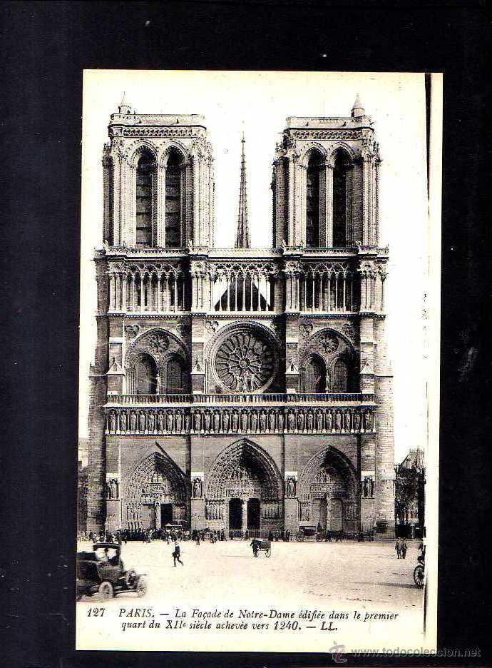 Postales: Antigua postal de Paris. - Foto 1