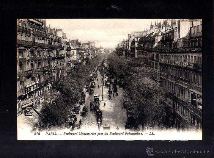 Postales: Antigua postal de Paris. - Foto 1