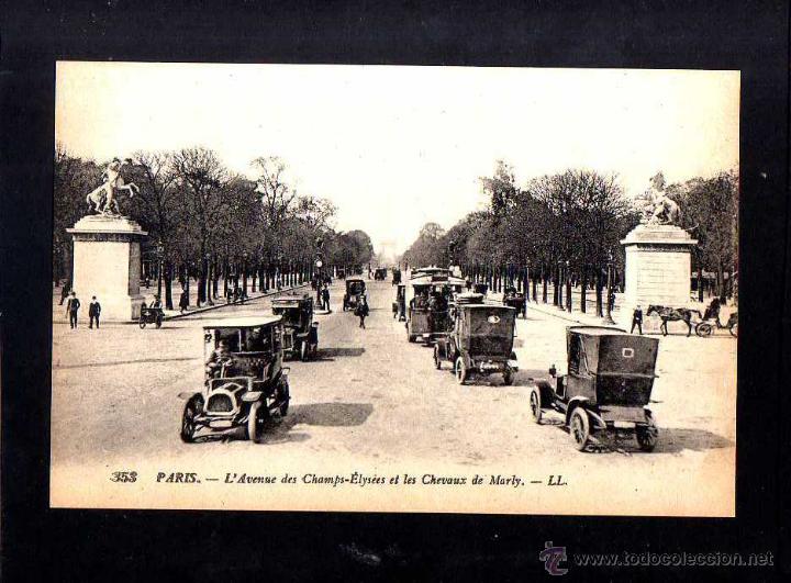 Postales: Antigua postal de Paris. - Foto 1