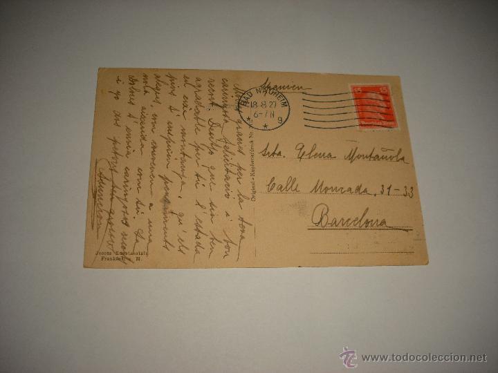 Postales: FRANKFURT 1927 . JACOBS KUNSTANSTALT - Foto 2