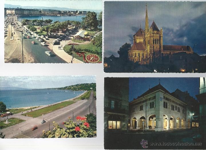 Postales: LOTE DE 15 POSTALES DE SUIZA - GINEBRA NUEVAS SIN CIRCULAR