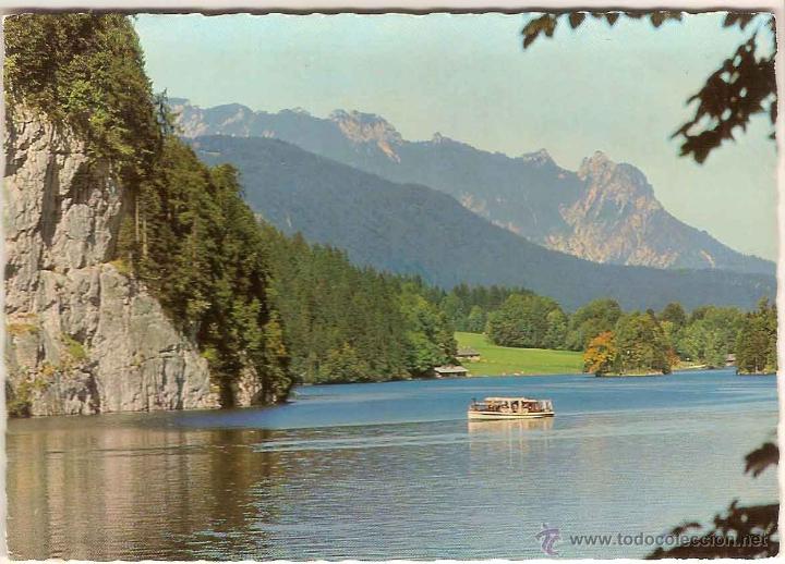 Postcards: K&Ouml;NIGSSEE, BAVIERA (ALEMANIA), MONTA&Ntilde;AS LATTE - ZEITZ N&ordm; 729 - CIRCULADA