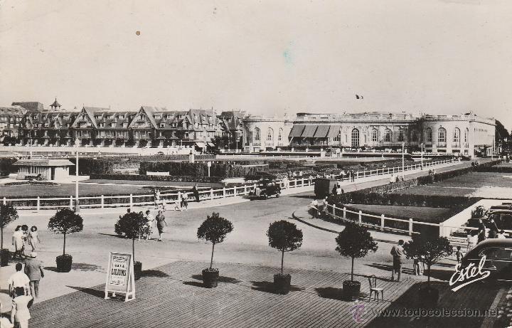 Postales: N&ordm; 18647 POSTAL LE CASINO ET HOTEL NERMANDY CALVADOS FRANCIA