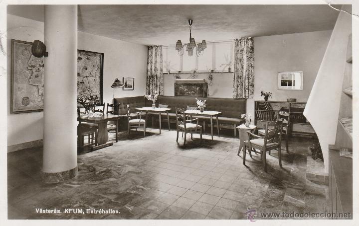 Postales: N&ordm; 18873 POSTAL V&Auml;STER&Aacute;S KFUM ENTR&Eacute;HALLEN SUECIA