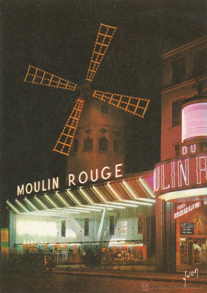 Postcards: N&ordm; 19127 POSTAL PARIS FRANCIA LE MOULIN ROUGE