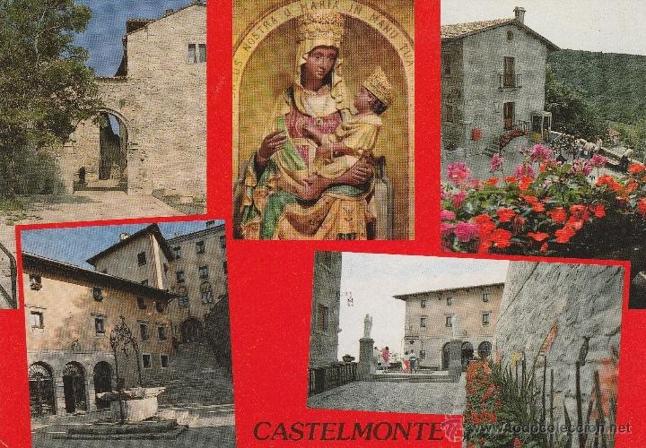 Postales: N&ordm; 19187 POSTAL SANTUARIO B VERGINE CASTELMONTE ITALIA