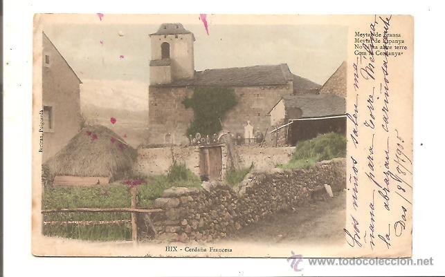 Postales: POSTAL HIX &ndash; CERDA&Ntilde;A FRANCESA &ndash; A&Ntilde;O 1905