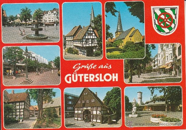 Postcards: N&ordm; 19070 POSTAL ALEMANIA G&Uuml;TERSLOH IN WESTFALEN