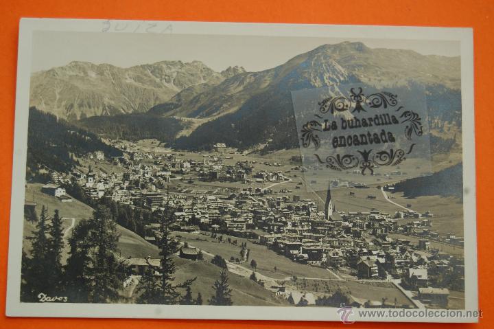 Postales: POSTAL - SUIZA - DAVOS - CIRCULADA EN 1926 - Foto 1