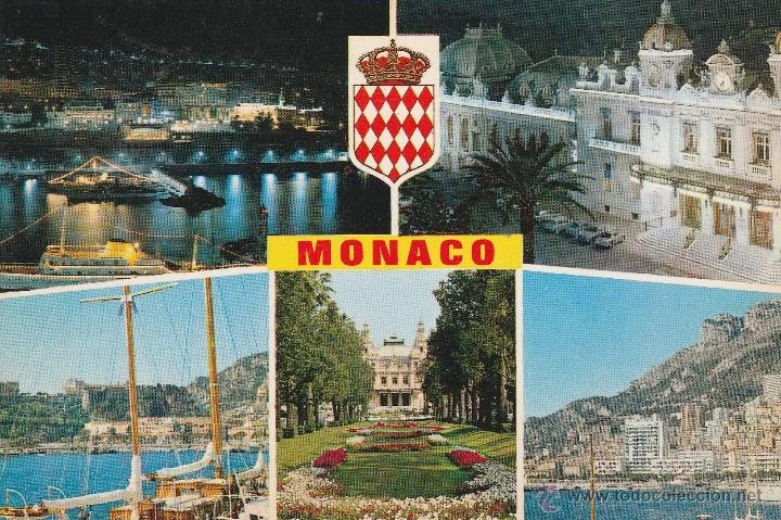 Postcards: N&ordm; 18311 POSTAL PRINCIPADO DE MONACO COTE D&acute;AZUR