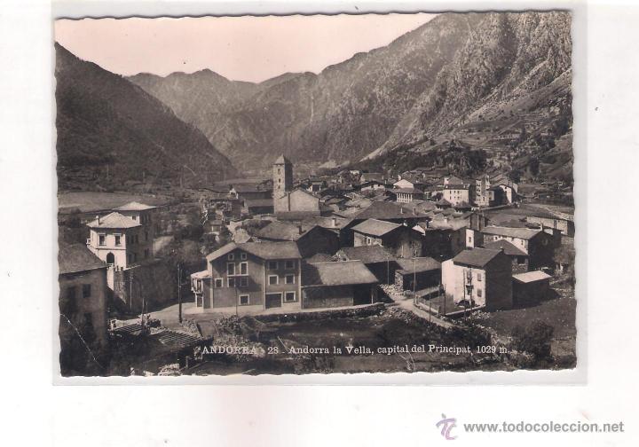 Postales: POSTAL DE ANDORRA LA VELLA - Foto 1