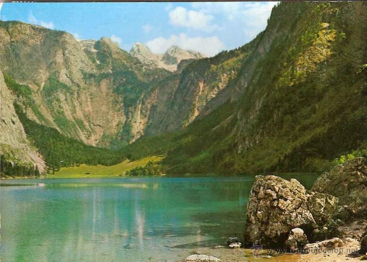 Postcards: DER OBERSEE (LAGO CONSTANZA), CON TEUFELSH&Ouml;RNERN Y CASCASA R&Ouml;THBACH - ZEITZ N&ordm; 151 - CIRCULADA