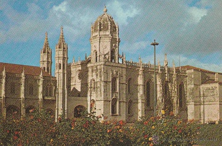 Postkarten: N&ordm; 20200 POSTAL LISBOA PORTUGAL MOSTEIRO DOS JERONIMOS