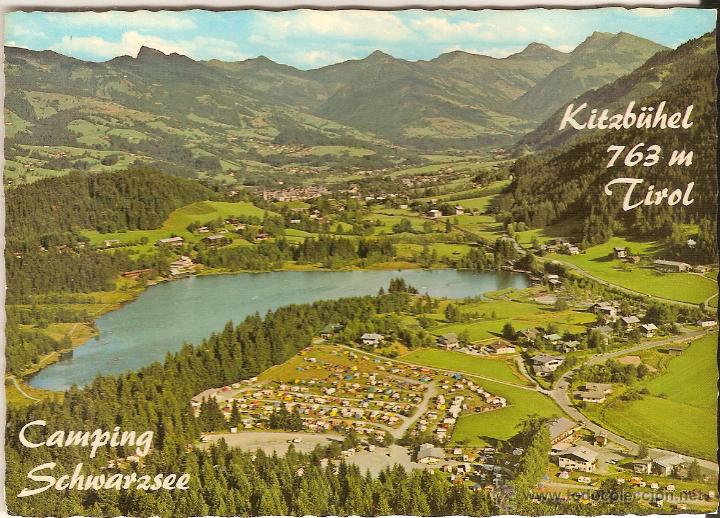 Postcards: Kitzb&uuml;hel (AUSTRIA), CAMPING SCHWARZSEE - ALPINE LUFTBILD N&ordm; 67892 - SIN CIRCULAR