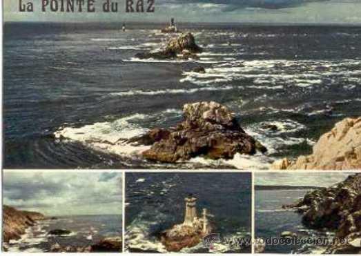 Postales: LA POINTE DU RAZ (Sud-Finist&egrave;re) - circulada 1976