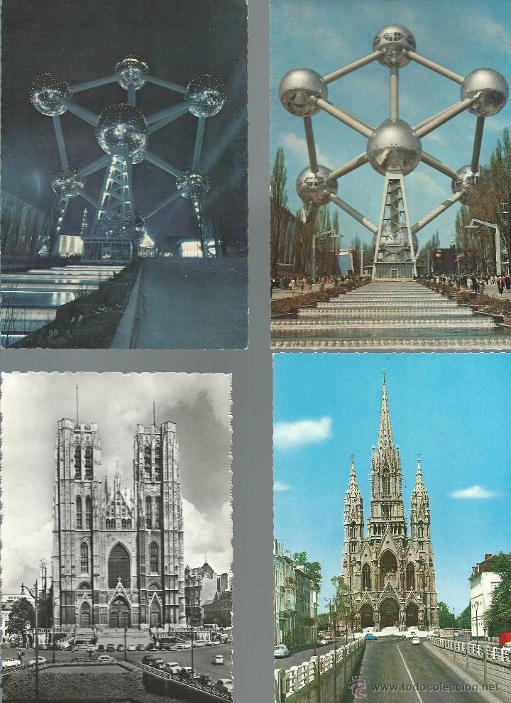 Postales: 11 POSTALES DE BRUSELAS SIN CIRCULAR - Foto 1