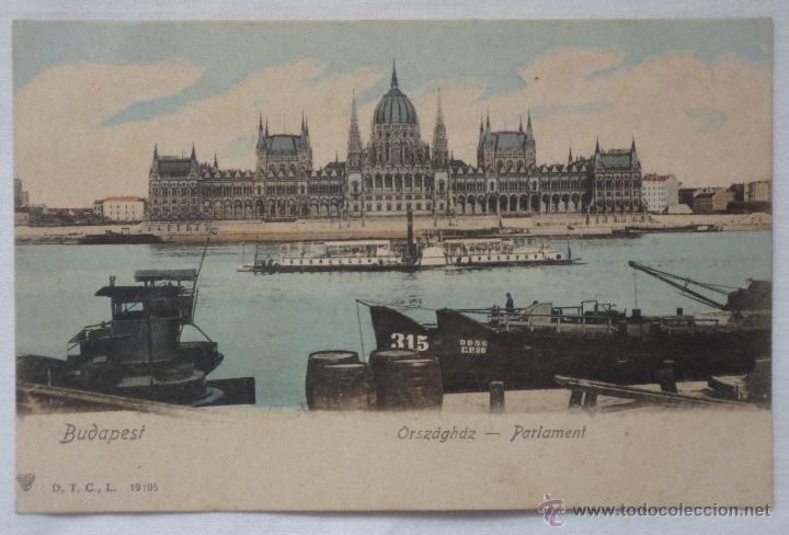 TARJETA POSTAL BUDAPEST. PARLAMENT