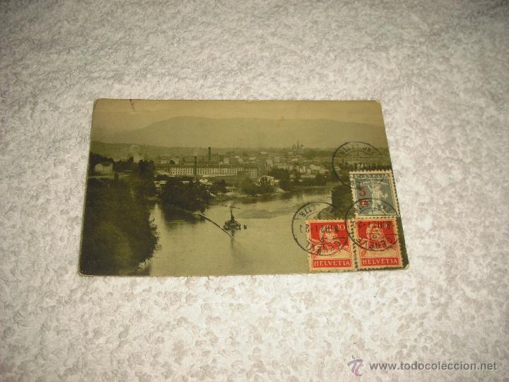 Postcards: GENEVE . LA JOCTION . CIRCULADA 1921
