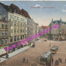 Postales: CHEMNITZ - JOHANNISPLATZ - SAJONIA (ALEMANIA). POSTAL EN COLOR - AÑO 1924.. Lote 16352739