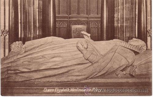 Postkarten: N&ordm; 6482 POSTAL QUEEN EHZABELH, WESTMINSTER ABBEY