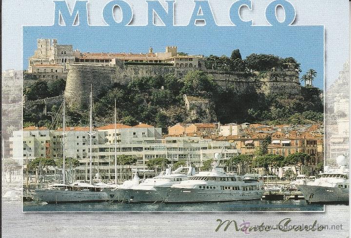 Postales: N&ordm; 24964 POSTAL MONACO MONTE-CARLO LE PORT ET LE PALAIS