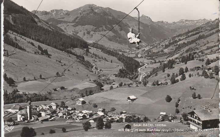 Postkarten: N&ordm; 24996 POSTAL AUSTRIA SAALBACH