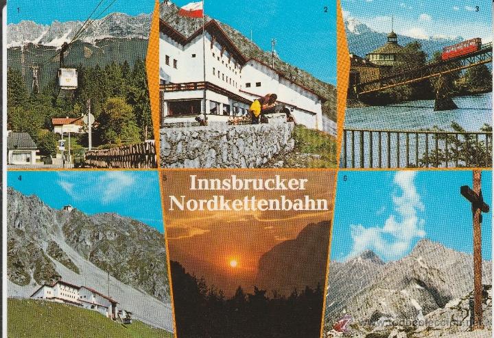 Postkarten: N&ordm; 24984 POSTAL AUSTRIA INNSBRUCKER NORDKETTENBAHN