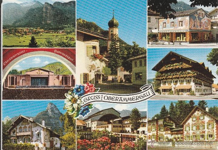 Postkarten: N&ordm; 24899 POSTAL ALEMANIA GRUSS AUS OBERAMMERGAU