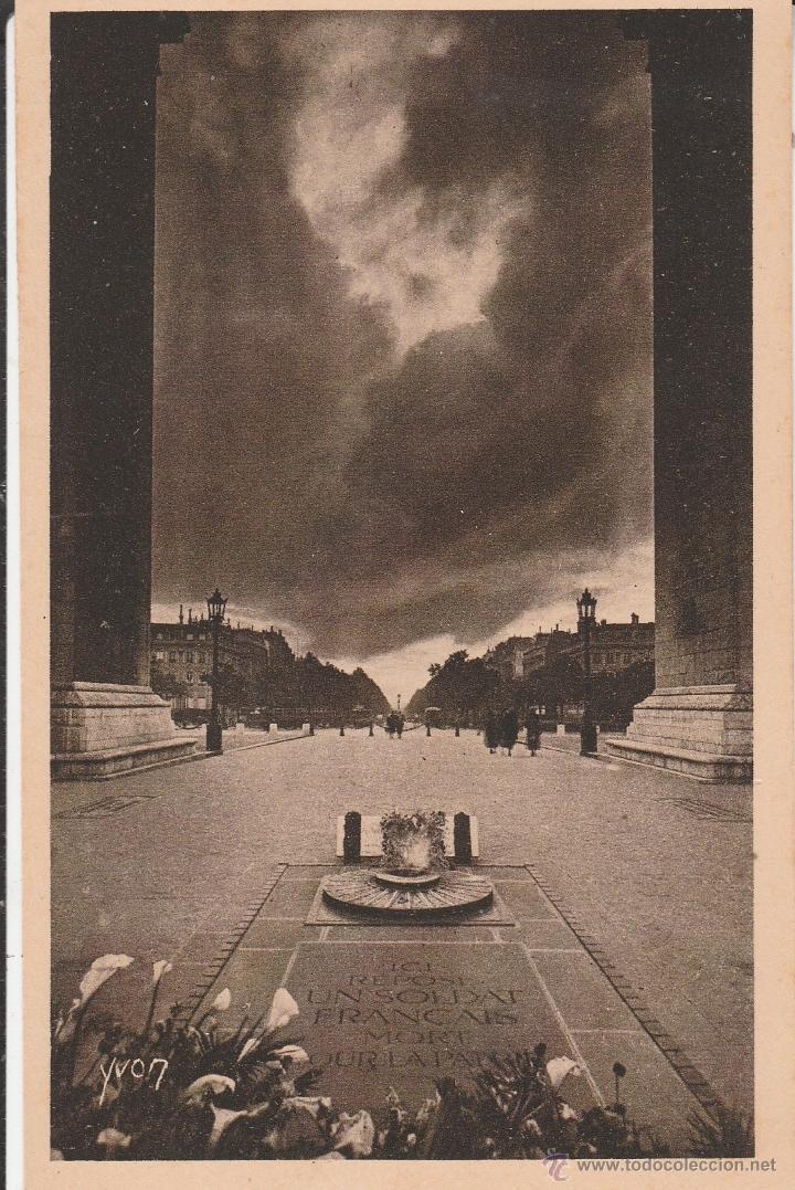 Postkarten: N&ordm; 24884 POSTAL FRANCIA LA TOMBE DU SULDAT INCONNU PARIS