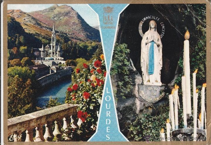 Postales: N&ordm; 24808 POSTAL FRANCIA LOURDES